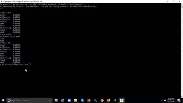 Create Database In Mongodb смотреть онлайн