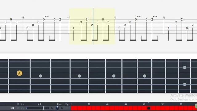 Guitar Tab - River Of Life (The Witcher) OST Fingerstyle Tutorial Sheet Lesson #Anp