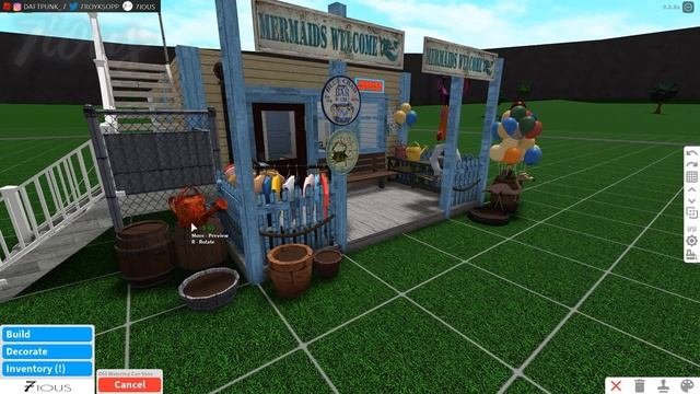 Beach House & Souvenir Shop , Gift Shop Part1 (1/3) | House Build | Bloxburg ROBLOX смотреть онлайн