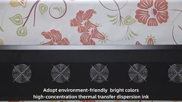 Hancolor 1.8m Sublimation Printer with 4 i3200 Heads смотреть онлайн