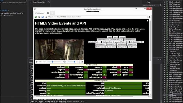 DotNetBrowser – a Webkit Сontrol for C# WPF and Windows Forms смотреть онлайн