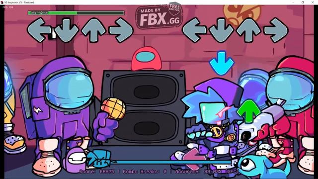 FNF Vs Impostor V5.5/6.0: Drippypop Hotfix Restored 98.93% GFC смотреть онлайн