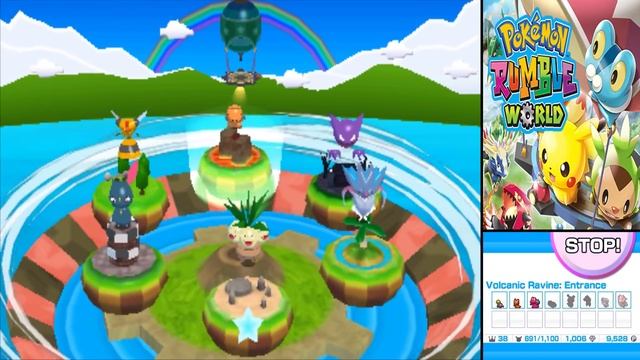 Pokemon Rumble World Walkthrough Part 15 Starlight Balloon смотреть онлайн