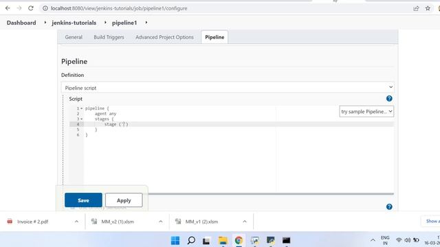 #6 Jenkins Pipelines | Hello world | Beginner to Expert смотреть онлайн
