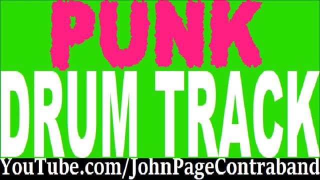 Punk Rock Drum Backing Track Pop Skate Beat Fast смотреть онлайн