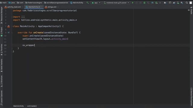 How to create a Scroll View with a Progress Bar in Android Studio (Kotlin 2020) смотреть онлайн