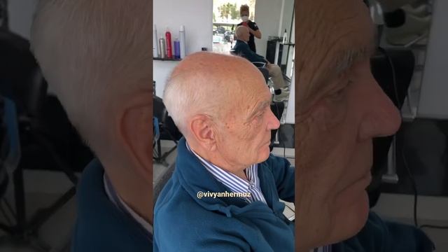 Buzz haircut transformation for men over 80 by vivyan hermuz #vivyan hermuz #vivyanhairdesign #shor смотреть онлайн