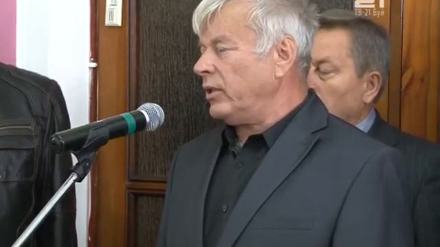 Прощание в бывшим главой Буя В.П. Ворониным смотреть онлайн