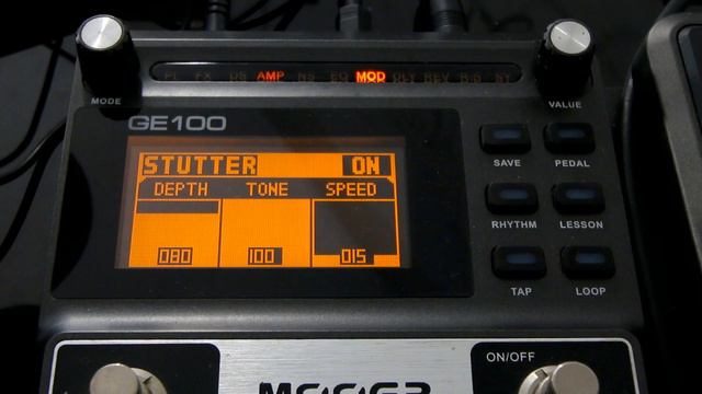 Sound Setting Mooer GE100 