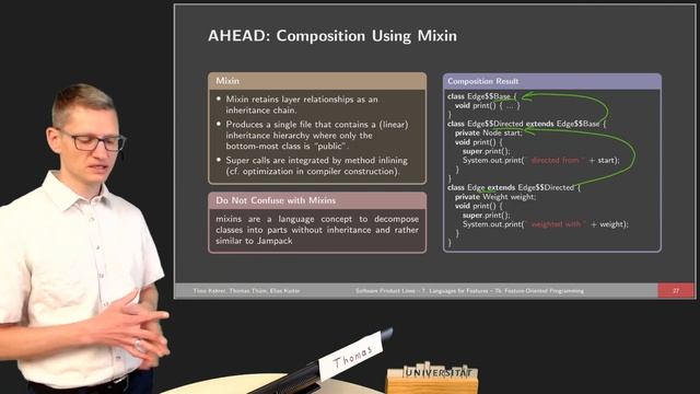 SPL07b Feature-Oriented Programming - Course on Software Product Lines смотреть онлайн