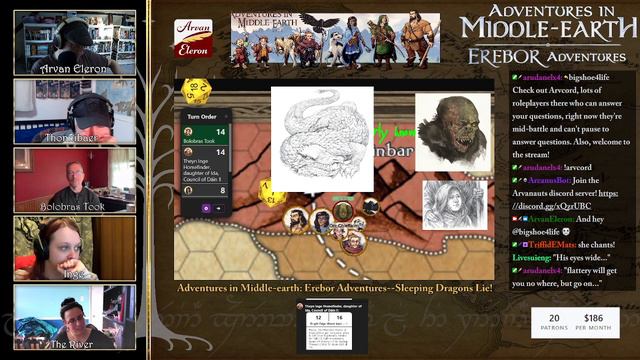 Arv streams Day 46 of Adventures in Middle-earth: Erebor Adventures--Sleeping Dragons Lie! смотреть онлайн