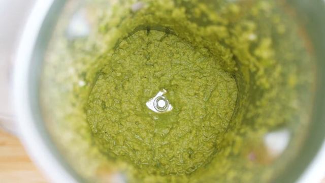 Thai GREEN CURRY Paste In A Stainless Steel Blender