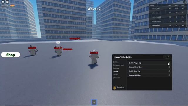 *NEW* Super Bathroom Battle Script (PASTEBIN 2023) (GET CHARACTER, WALKSPEED, ESP ALL ) смотреть онлайн