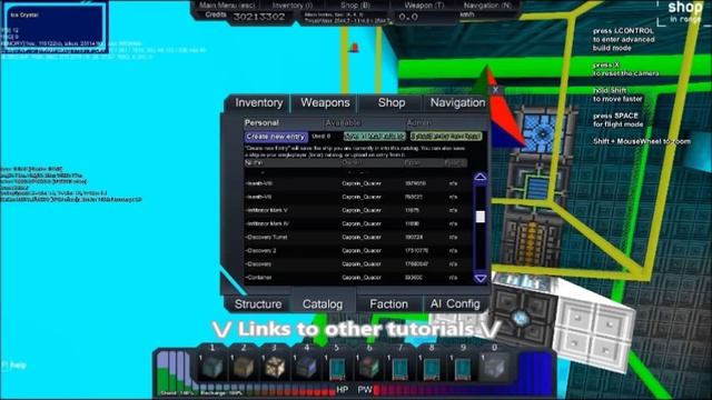 (HD) Blueprints / Catalog Manager - Star Made - The Star Makers Guide to the Star Made Galaxy смотреть онлайн