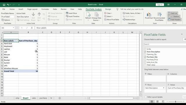 Excel 2016 Pivot Table | Pivot Table in Excel in Hindi смотреть онлайн