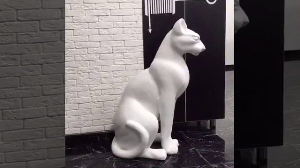 white cat in the city of "N"