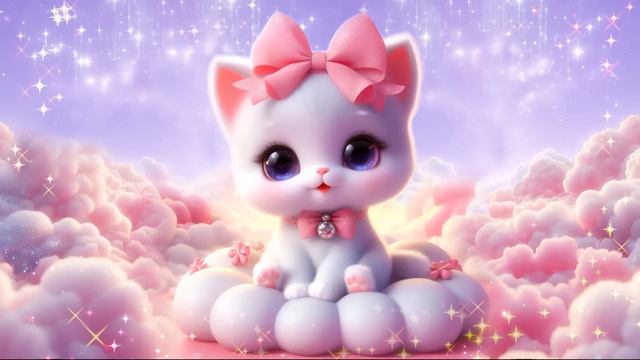 🤍Sweet Fluffy ✨Soft music for sleep and relaxing смотреть онлайн