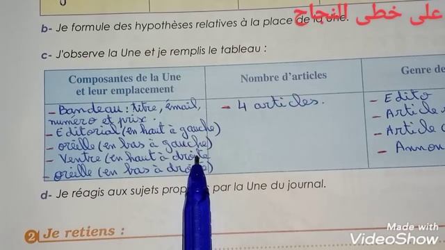 concevoir la Une d'un journal scolaire/page 10-11-12/parcours français 2 année collégial смотреть онлайн