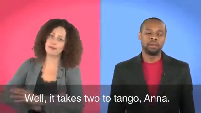 영어이디엄(idiom) It Takes Two to Tango смотреть онлайн