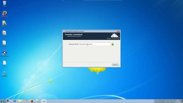 OwnCloud - Instalação do aplicativo desktop смотреть онлайн
