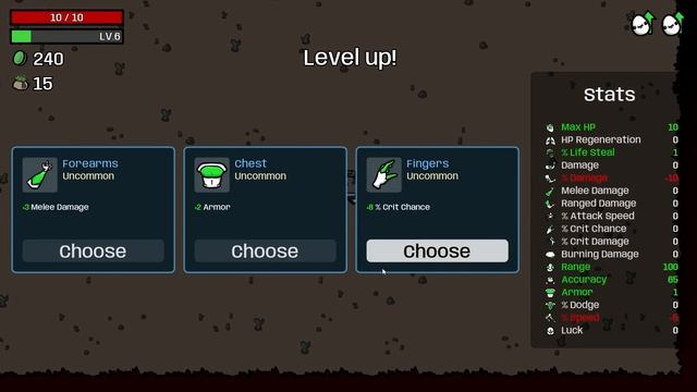 Glorious Potato Bullet Heaven Roguelike - Brotato [Demo] смотреть онлайн