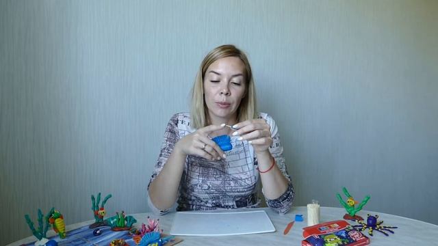 ЛЕПИМ РЫБУ ПАРУСНИК!? РЫБА ПАРУСНИК ИЗ ПЛАСТИЛИНА! смотреть онлайн