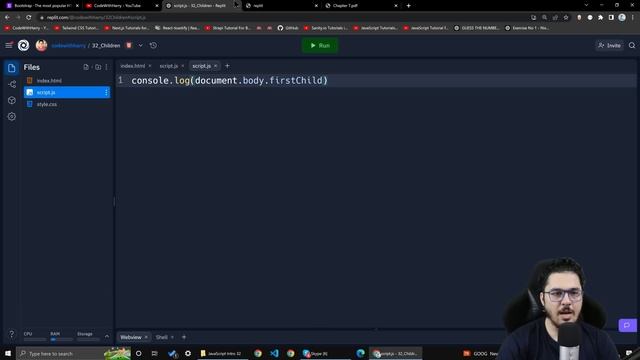 Accessing Children of an Element | JavaScript Tutorial in Hindi #32 смотреть онлайн