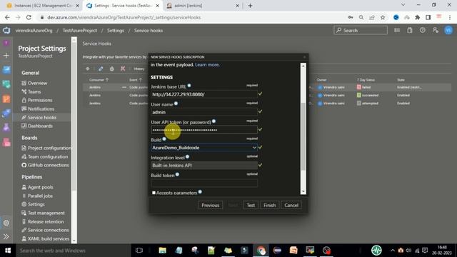 How to Create Jenkins "Service Hook" in Azure | Configure Jenkins Service Hooks in Azure DevOps | смотреть онлайн