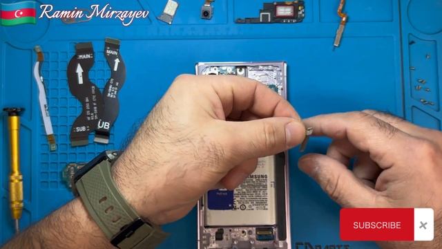 Samsung S23 Ultra screen replacement w/frame * Самсунг С23 Ультра замена экрана с каркасом вместе ? смотреть онлайн
