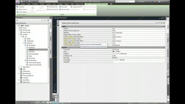 Change Contour Label Text Height смотреть онлайн