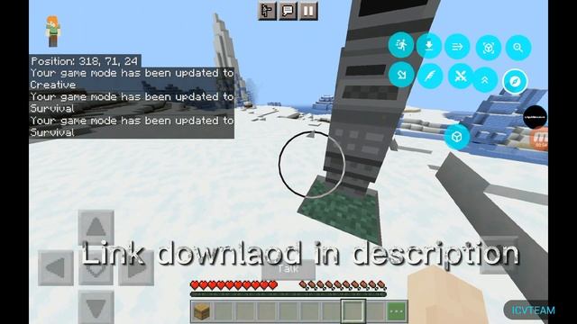 NPC gamemode creative and more ...for toolbox Minecraft pe 1.18.31 смотреть онлайн