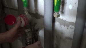 Фильтр грубой очистки воды, разборка и прочистка