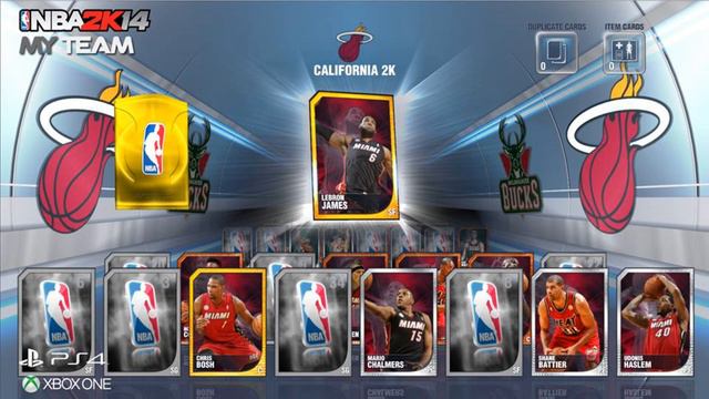 NBA 2K14 MyTeam Next Gen! First Look at Card Collections! смотреть онлайн