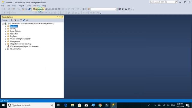 Web API 1; Create Database in MS SQL required for our App 2019 смотреть онлайн
