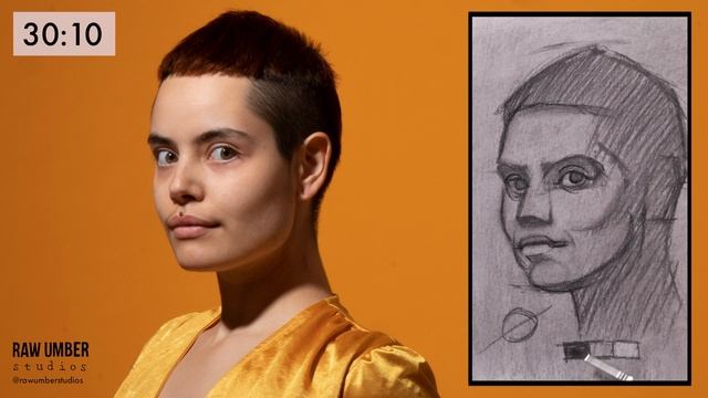 Portrait Drawing Week 89 - Byuka смотреть онлайн