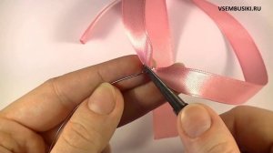 Колье из бусин и ленты своими руками. Мастер класс