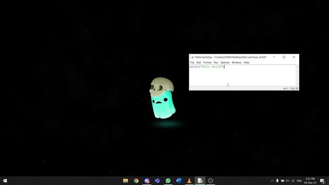 How to print Hello World in Python. Python tutorial print hello world смотреть онлайн