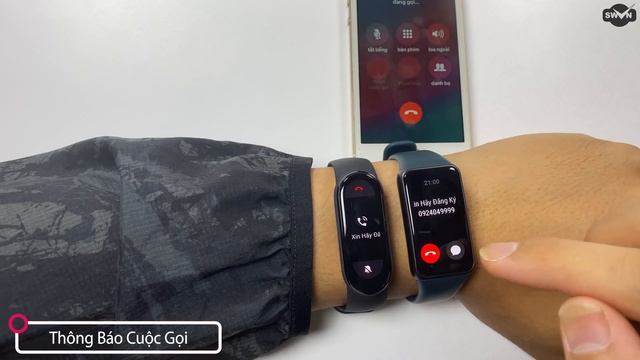 So Sánh Huawei Band 6 vs Xiaomi Mi Band 6 : 2 SmartBand Đáng Mua Nhất 2021 ! смотреть онлайн