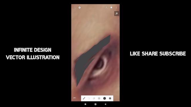 Vector Art || Part 1 || Drawing hair and beard || Infinite Design || Vijay Sherr смотреть онлайн