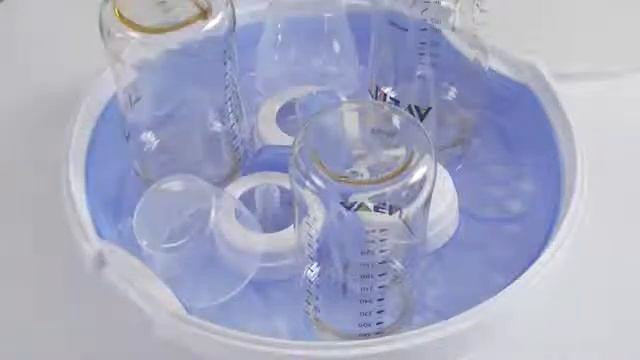 Philips AVENT Microwave Steam Steriliser Directions for use смотреть онлайн