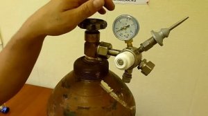 Гелиевый редуктор БКО-50 МИНИ для надувания воздушных шаров гелием