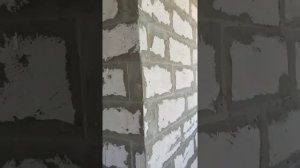 Кладка перегородок с помощью лазерного уровня