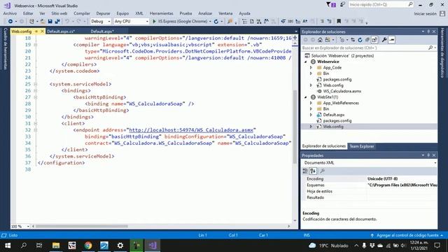 ASP.NET C# 2- Cómo Crear un Webservice y Consumirlo смотреть онлайн
