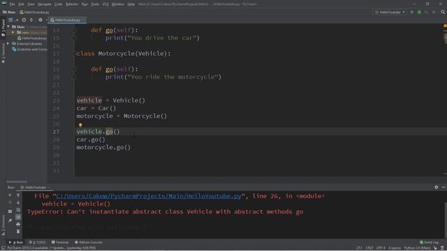 Python abstract classes ? смотреть онлайн