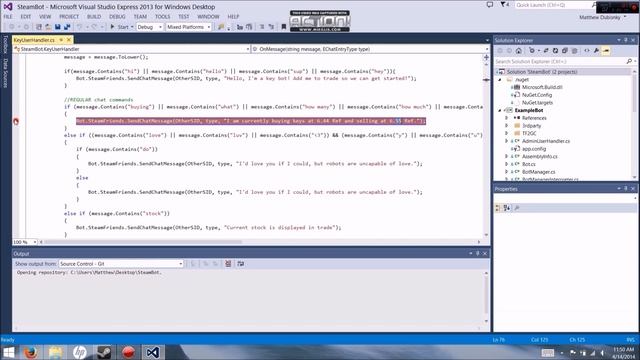 How to make a Steam trading bot for Team Fortress 2 смотреть онлайн