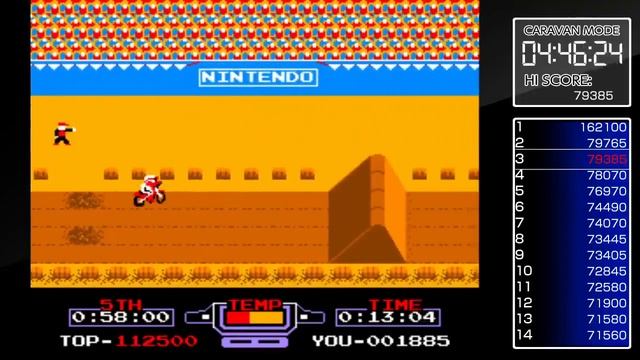 Vs. Excitebike: Track 1 - 25.29 *Tied World Record* смотреть онлайн