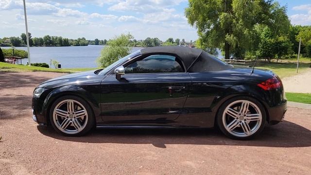 Audi TTS 8J Roadster remote Cabriolet roof смотреть онлайн