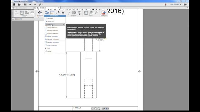 Fusion 360 Basic Drawing Tutorial! Fusion Friday #29 смотреть онлайн