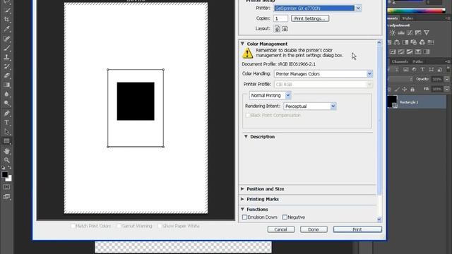 Configuring ICC Profiles on your Printer with Photoshop CS6 - смотреть онлайн