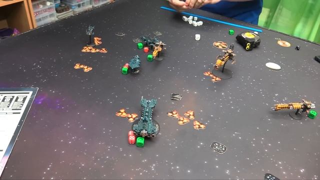Battlefleet Gothic Battle Report - Adeptus Mechanicus vs. Space Marines 'Fleet Engagement' смотреть онлайн